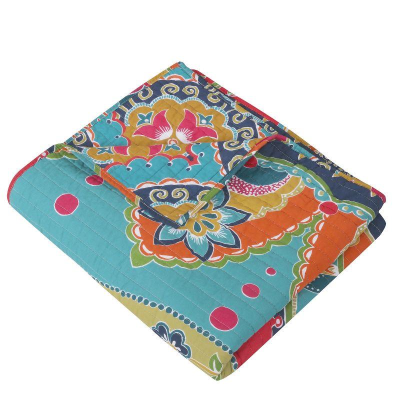 Amelie Bohemian Quilted Throw - Levtex Home