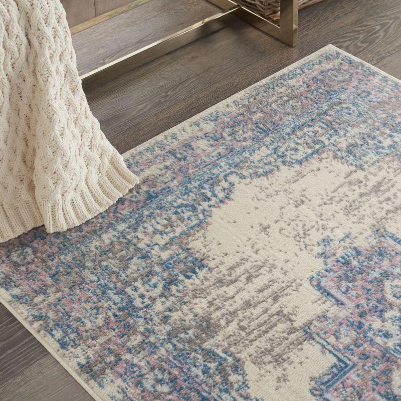 Nourison Grafix Center Medallion Area Rug