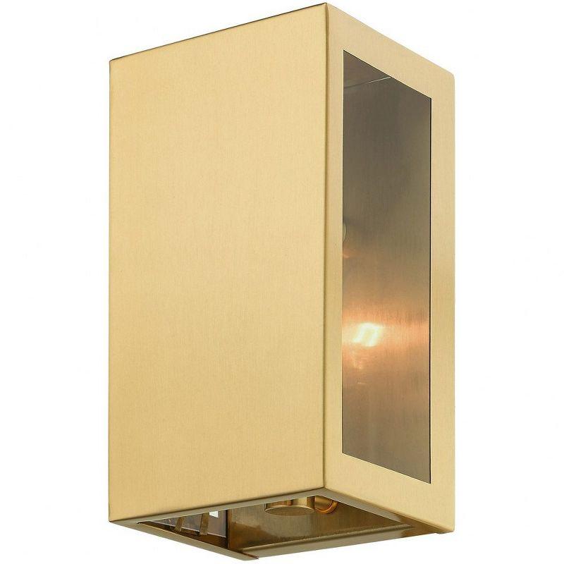 Livex Lighting Winfield 1 - Light Wall Light in  Satin Gold