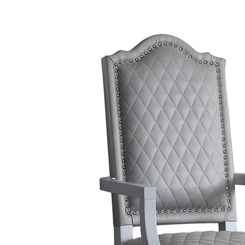 21.7" House Marchese Two-Tone Accent Chair with Nailhead Trim & Armrest - Acme Furniture