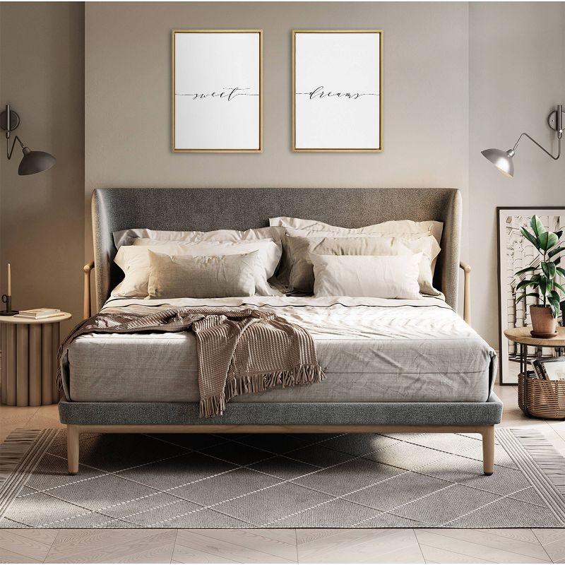 (Set of 2) 18" x 24" Sylvie Sweet Dreams Canvas Art Set by Maggie Price Natural - Kate & Laurel All Things Decor