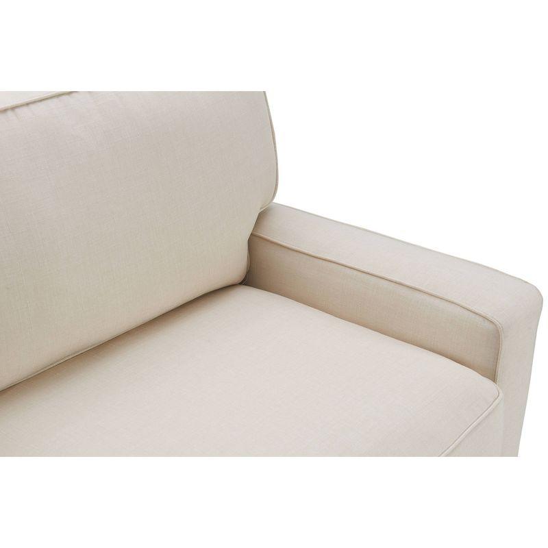 Serta Palisades 73" Track Arm Sofa, Easy Care Fabric, Soft Pillow Back, Pocket Coil Seat Cushions