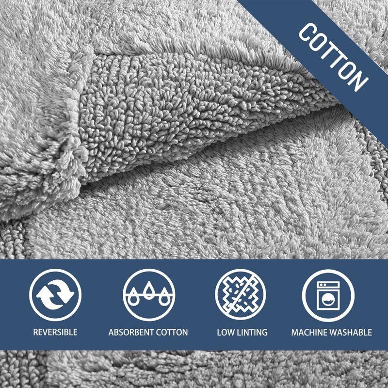 Tommy Bahama Home Long Branch Cotton Reversible Bath Rug