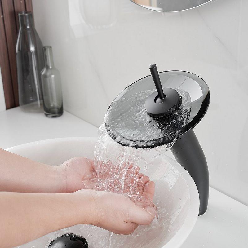 Waterfall Vessel Bathroom Faucet