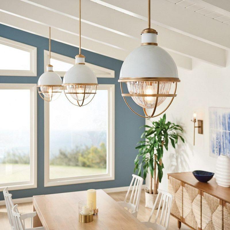 Kichler Lighting Tollis 1 - Light Pendant in  Natural Brass