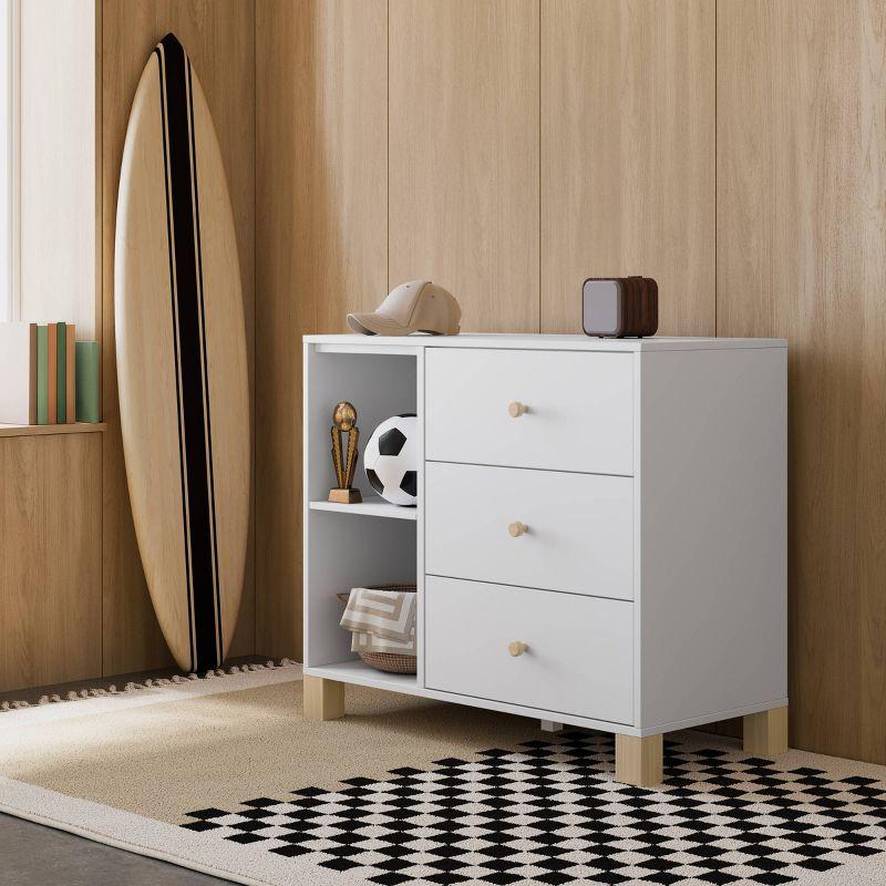 California 3 Drawer Combo Dresser