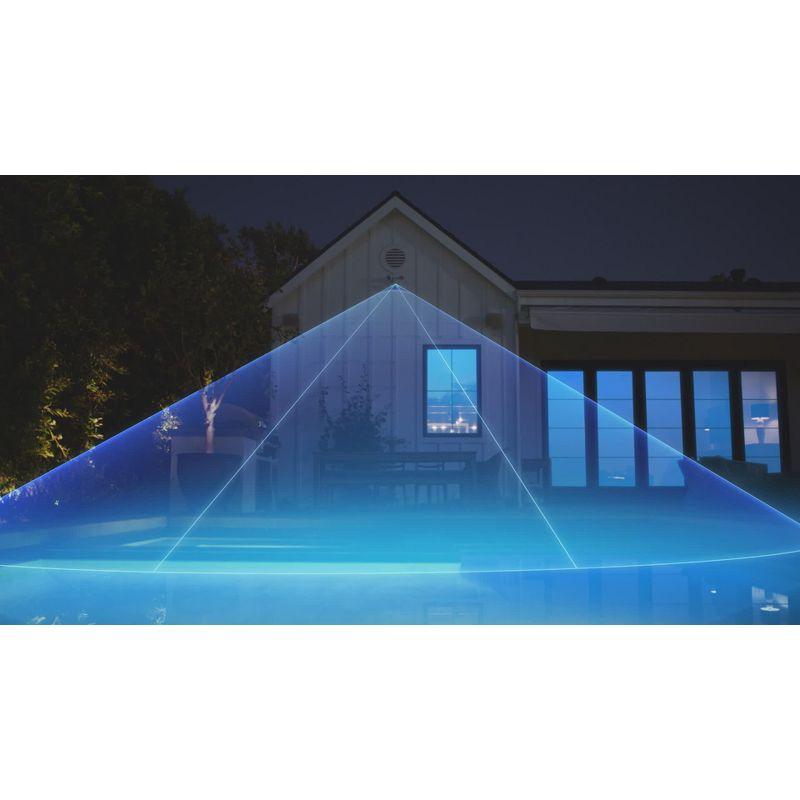 Ring Floodlight Cam Wired Plus Security Camera - Black: Wi-Fi, Motion Detection