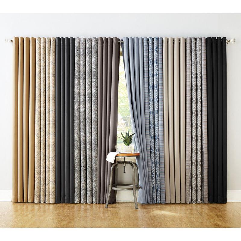 Oslo Theater Grade Extreme 100% Blackout Grommet Curtain Panel