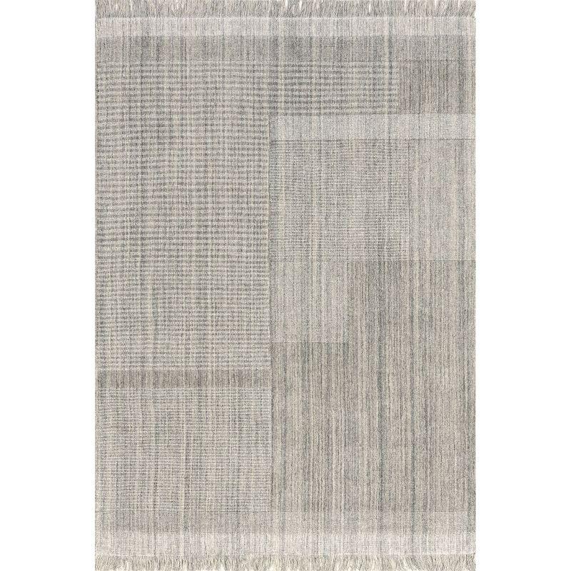 Seriah Fringed Wool-Blend Area Rug