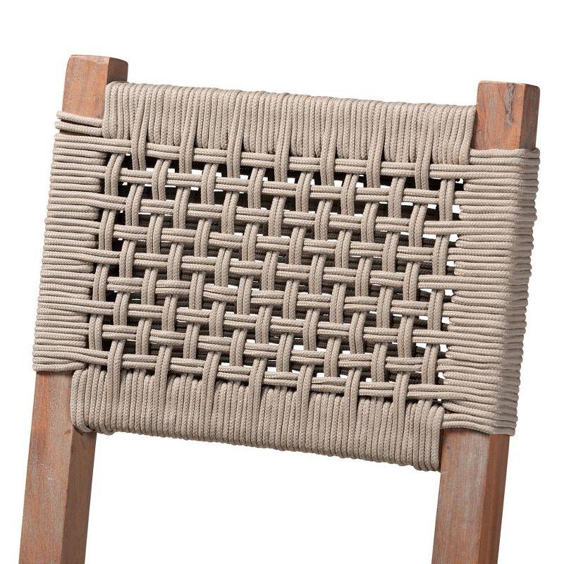 Bayou Breeze Datavia Solid Wood Counter Stool