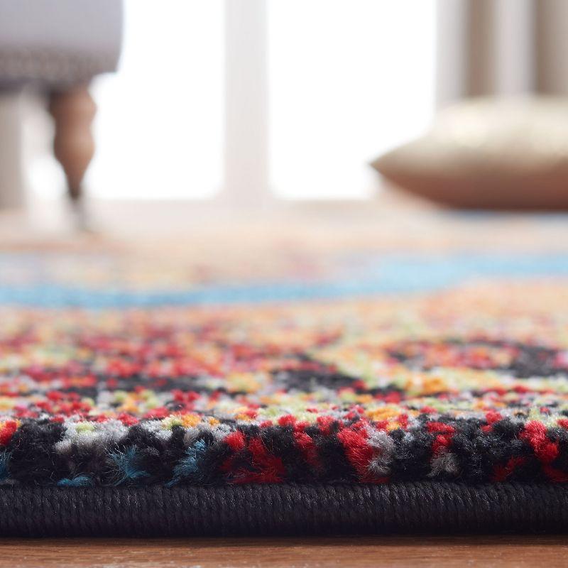 Vintage Hamadan VTH219 Power Loomed Indoor Runner Rug - Gold/Light Blue - 2'3"x8' - Safavieh