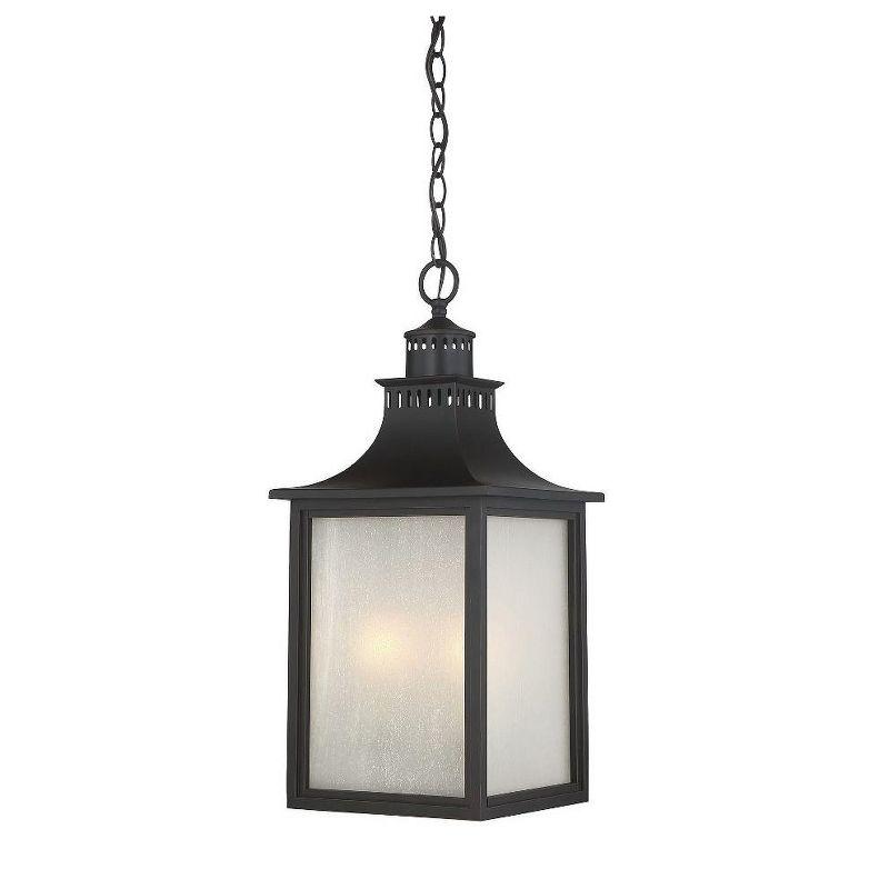 Monte Grande 22.5" English Bronze 3-Light Outdoor Hanging Lantern