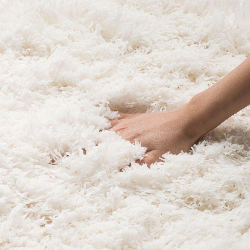 Hermina White Area Rug
