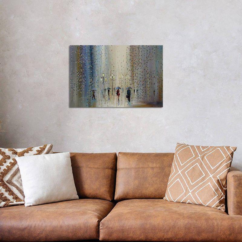 Under A Rainy Sky by Ekaterina Ermilkina Unframed Wall Canvas - iCanvas