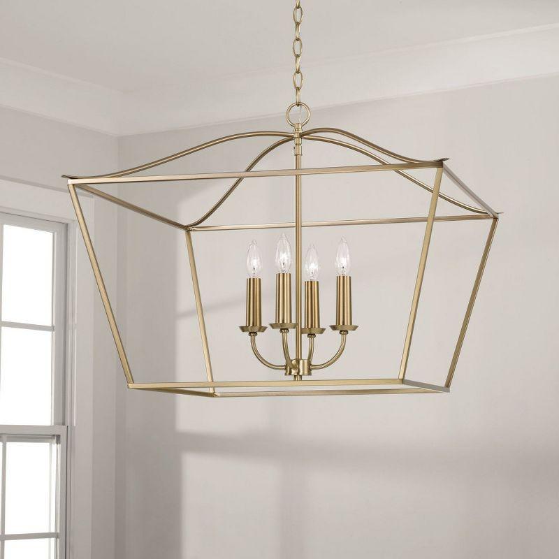 Capital Lighting Grady 4 - Light Pendant in  Matte Brass