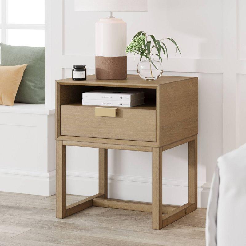 18'' W Solid Wood Nightstand