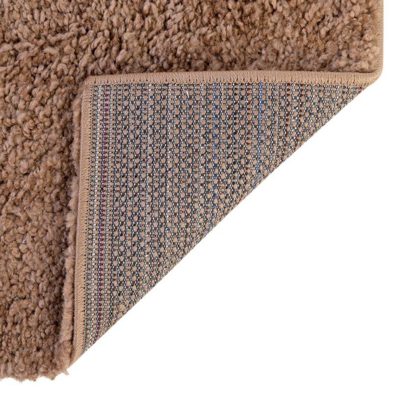 Unique Loom 5' 0 x 7' 7 Solo Calabasas Light Brown Area Rug