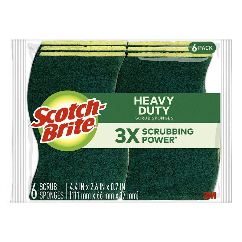 Scotch-Brite Heavy Duty Scrub Sponges