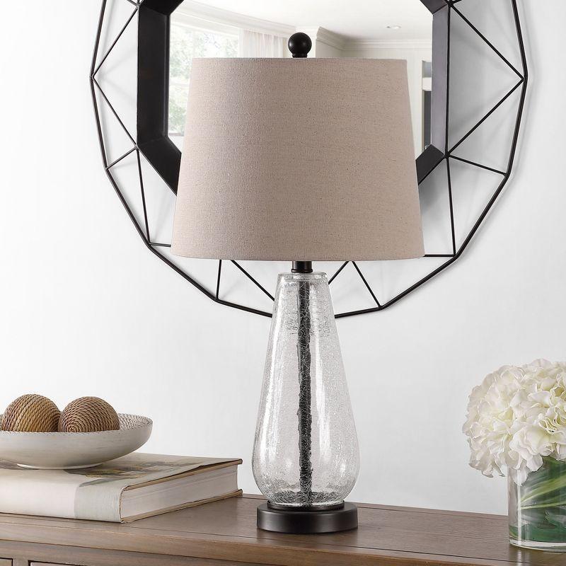 Naila Glass Table Lamp - Clear - Safavieh.