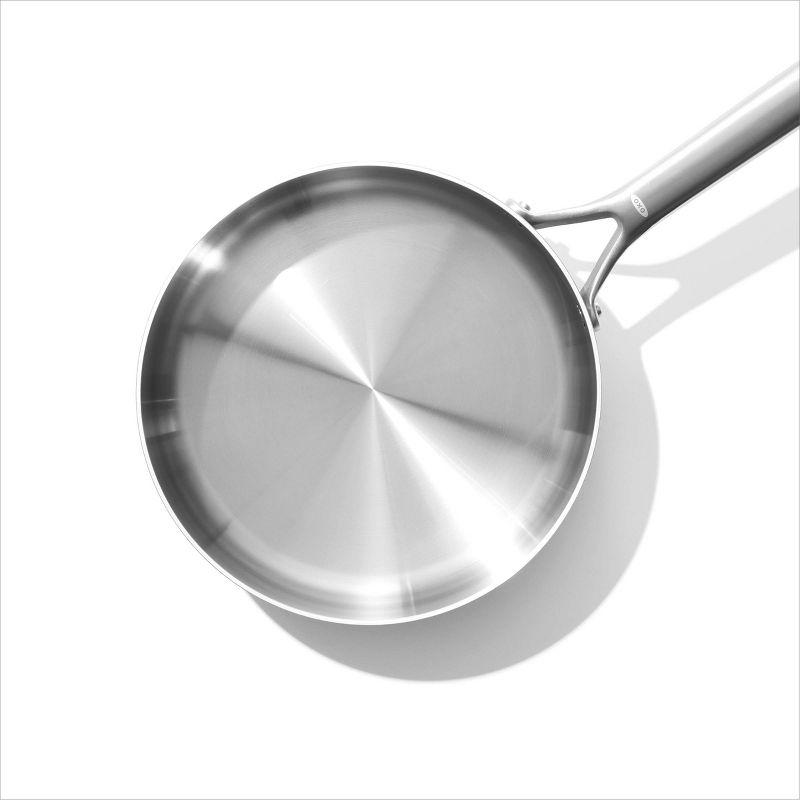 OXO Mira Tri-Ply Stainless Steel 3.25 Qt Sauté Pan with Lid