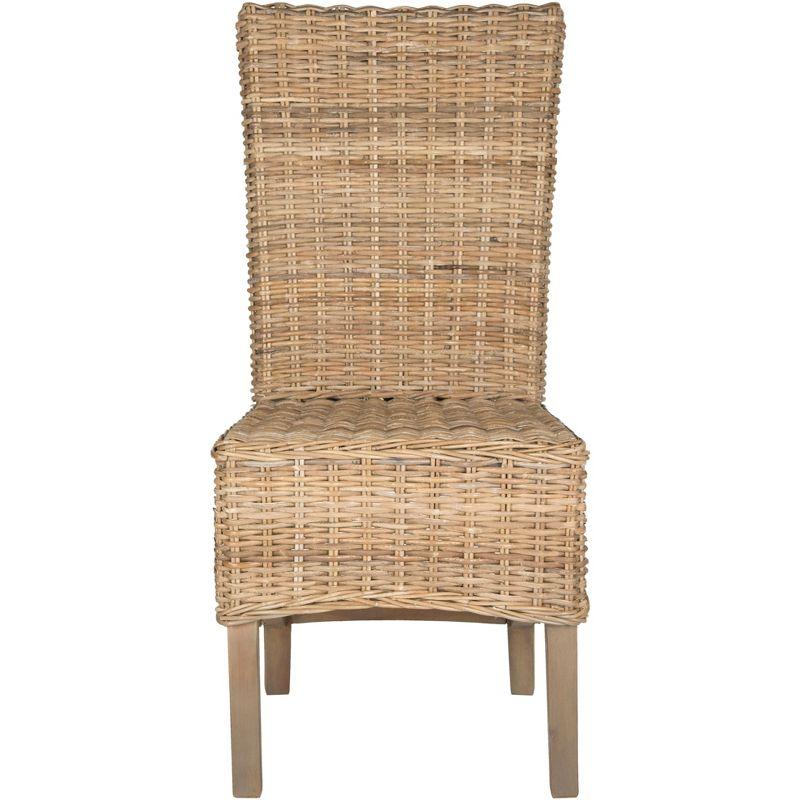 Sumatra 19''H Rattan Side Chair (Set of 2) - Natural - Safavieh