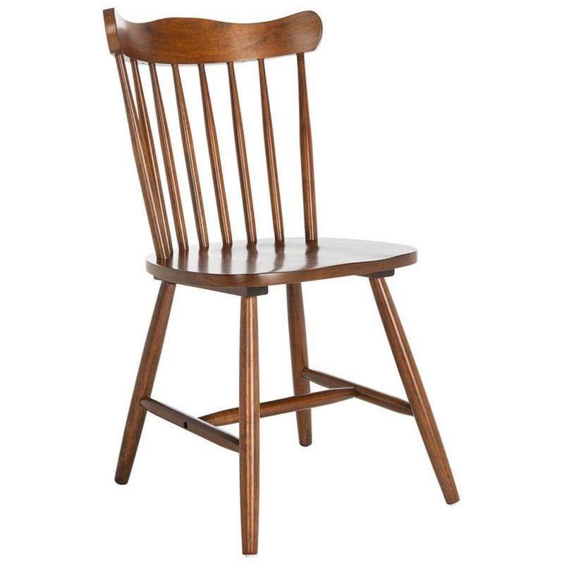 Reeves Dining Chair (Set Of 2) - Walnut - Safavieh