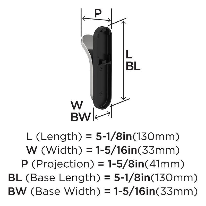 Unison Contemporary Single Prong Decorative Wall Hook