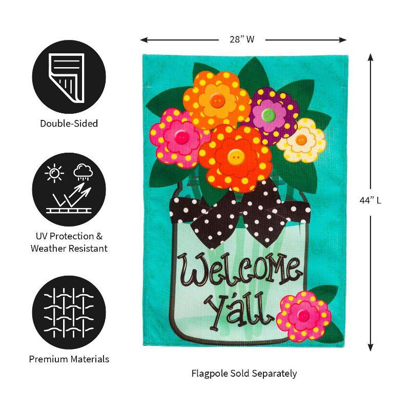 Double Sided 44'' H x 28'' W Polyester Garden Flag