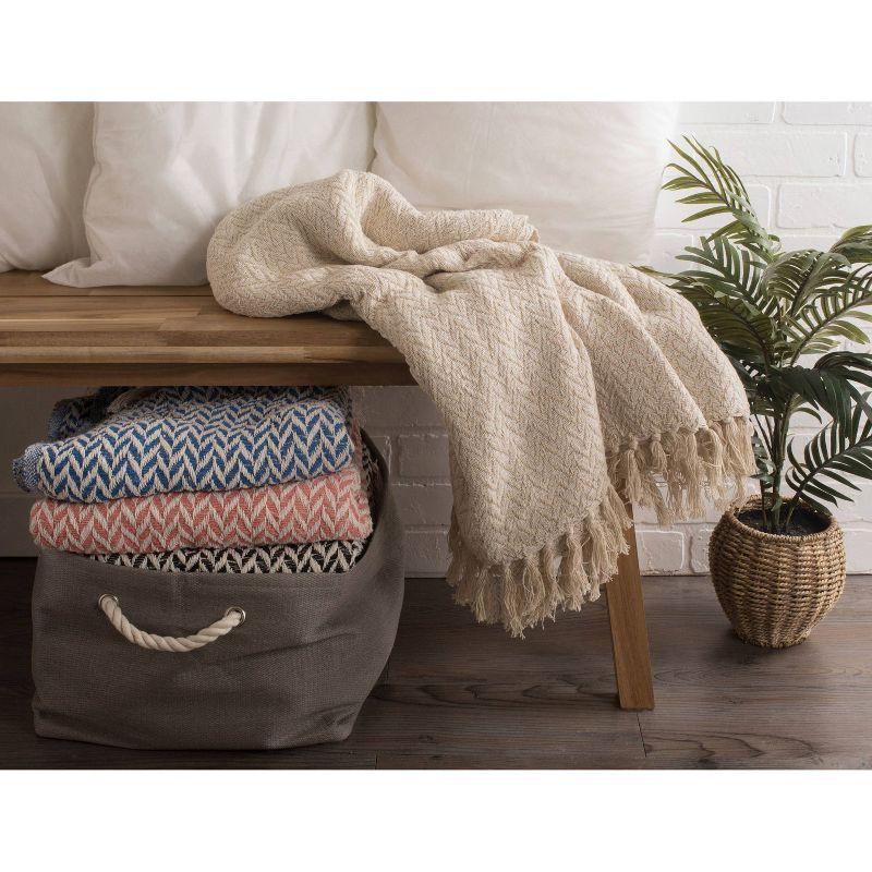 Design Imports Dll Hand Woven Throw Blanket