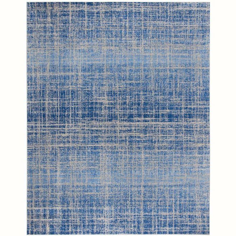 Adirondack ADR116 Machine Made Indoor Area Rug - Blue/Silver - 9'x12' - Safavieh