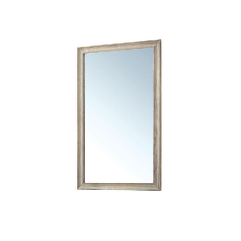 Glenbrooke Solid Wood Flat Wall Mirror