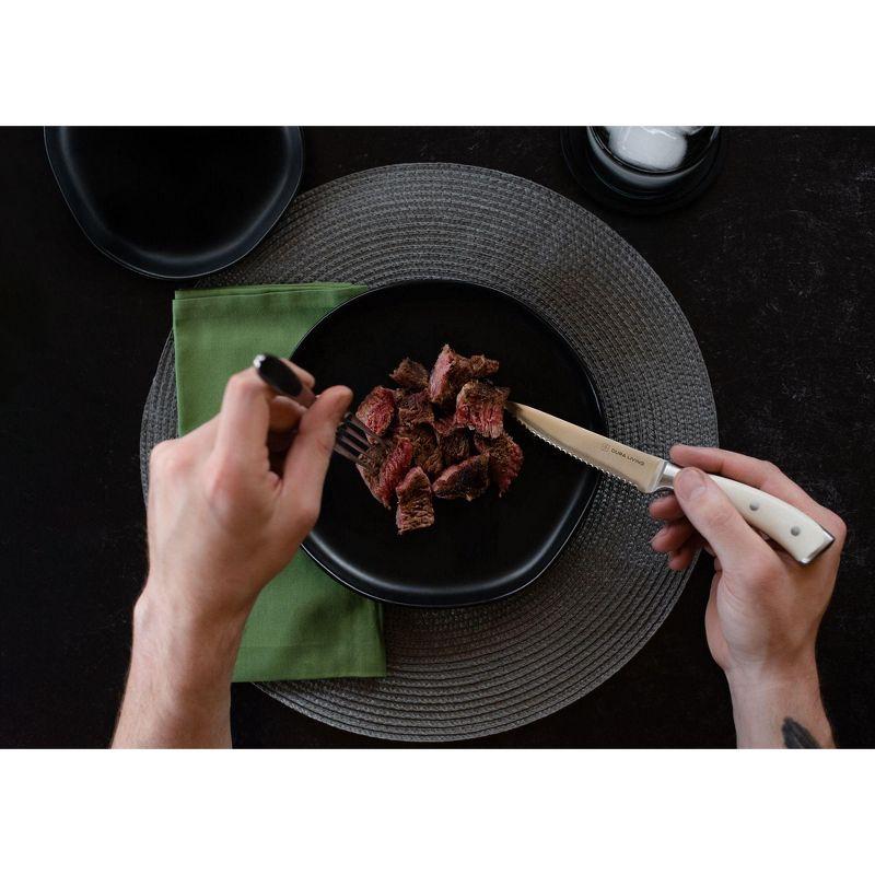 Dura Living Dura Living Elite 8 Piece Forged Stainless Steel Steak Knife Set (Set of 8)