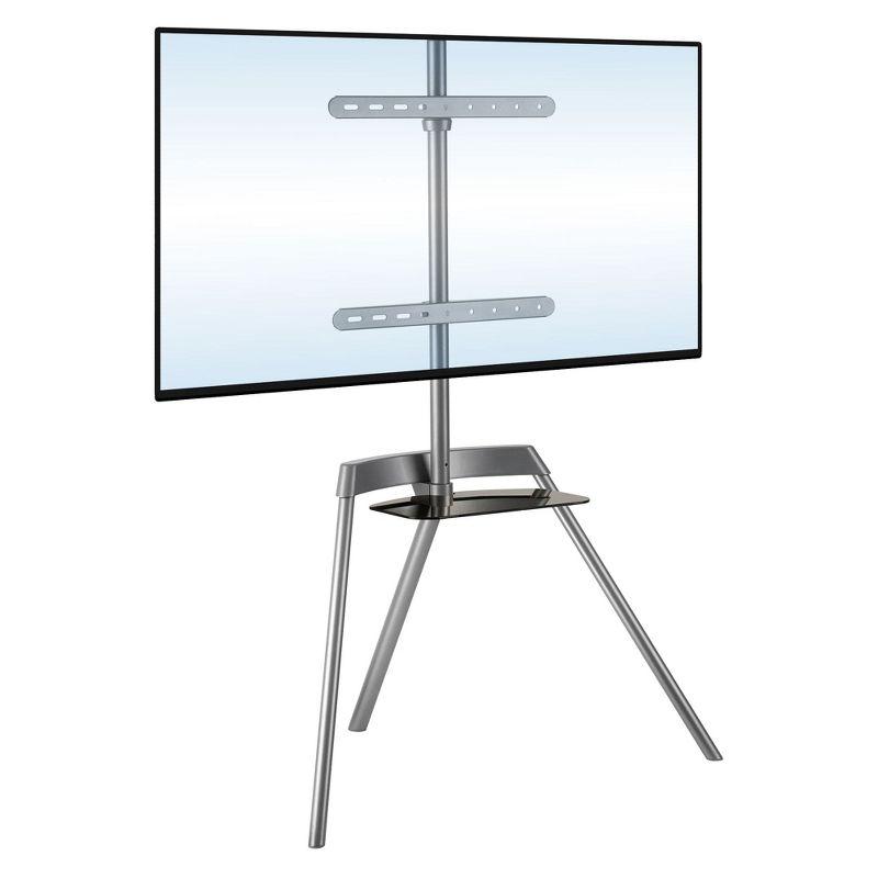 Mount-It Easel TV Stand & Portable TV Tripod Holds up to 88 Pounds and Fits 43 - 65 Inch Screens