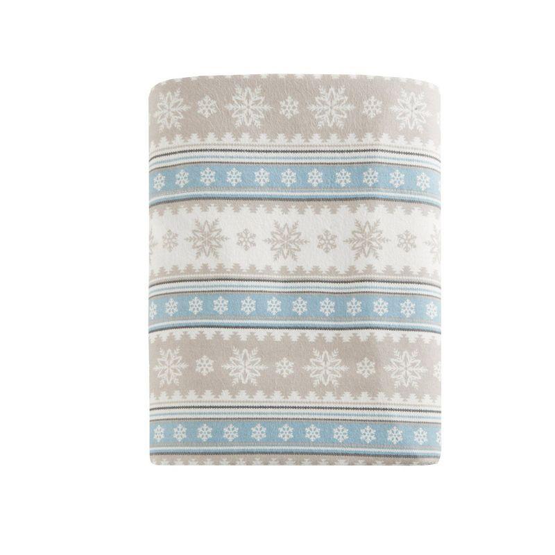 Patterned Flannel Sheet Set