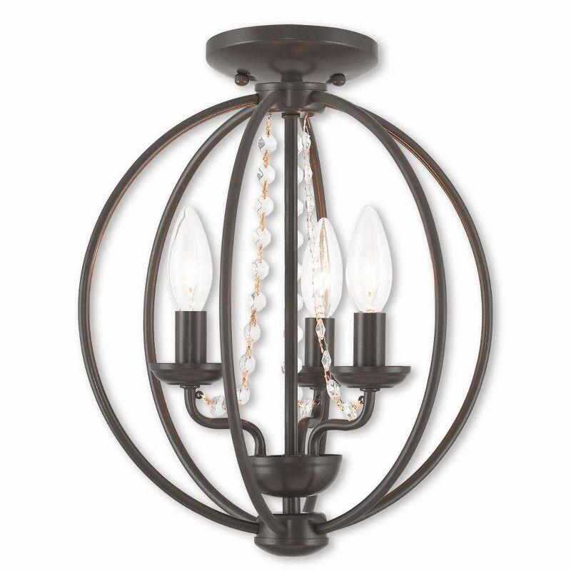 Livex Lighting Arabella 3 - Light Chandelier in  English Bronze
