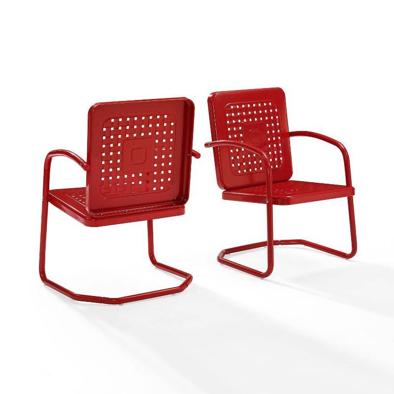 2pk Bates Outdoor Steel Arm Chairs - Crosley