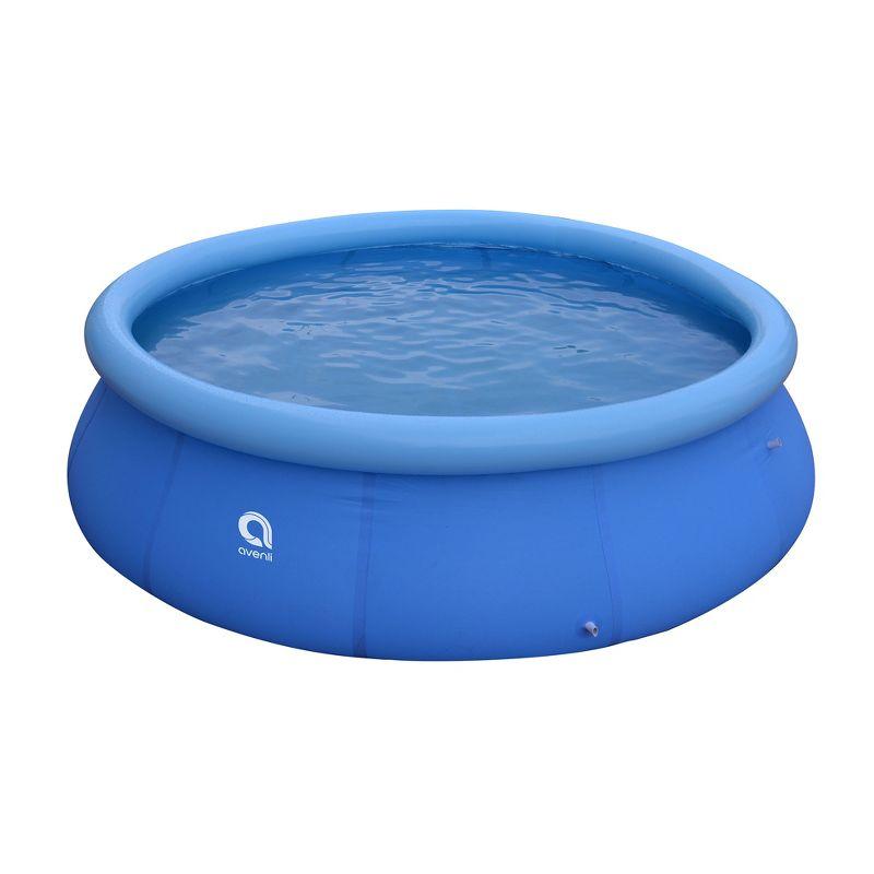 JLeisure JLeisure Prompt Set Inflatable Outdoor Backyard Swimming Pool