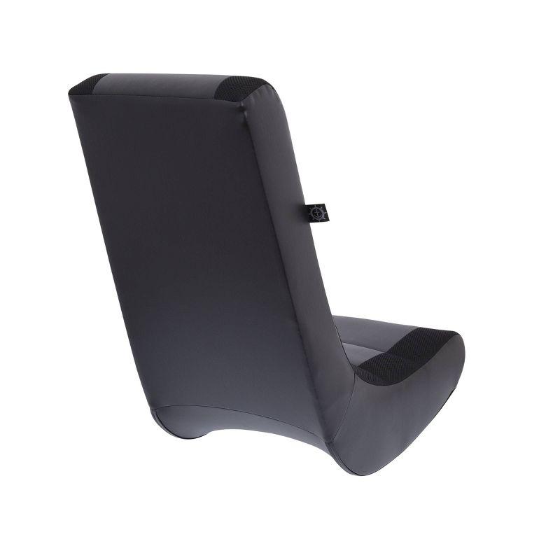 Video Rocker Gaming Chair Black - The Crew Furniture: Ergonomic Rocking Design, No Assembly Required