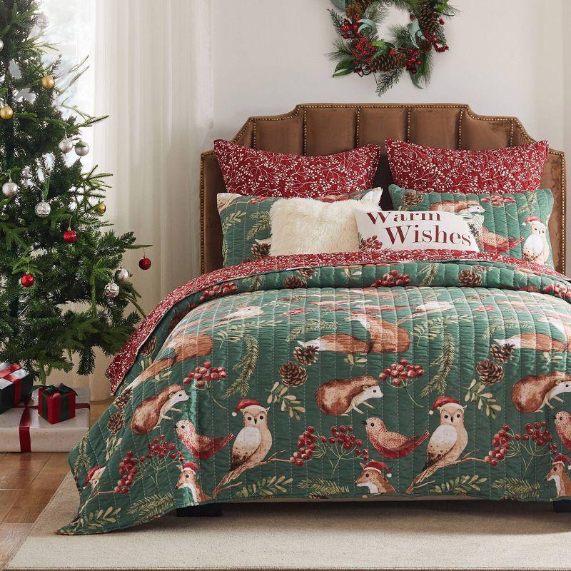 Barefoot Bungalow Willow Reversible Quilt Set
