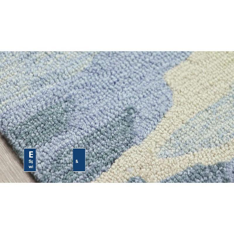 Liora Manne Capri Cloud Indoor/Outdoor Rug Aruba 7'6" x 9'6"
