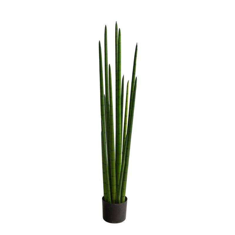 Autumn Elegance 4ft Sansevieria Snake Artificial Potted Plant