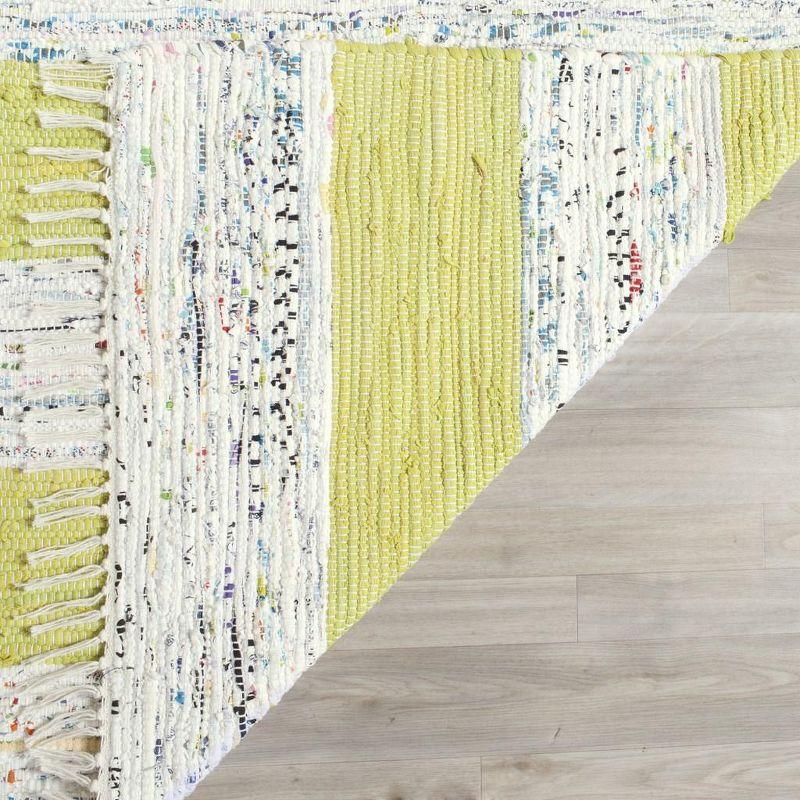 Yokum Hand Woven Cotton Striped Rug