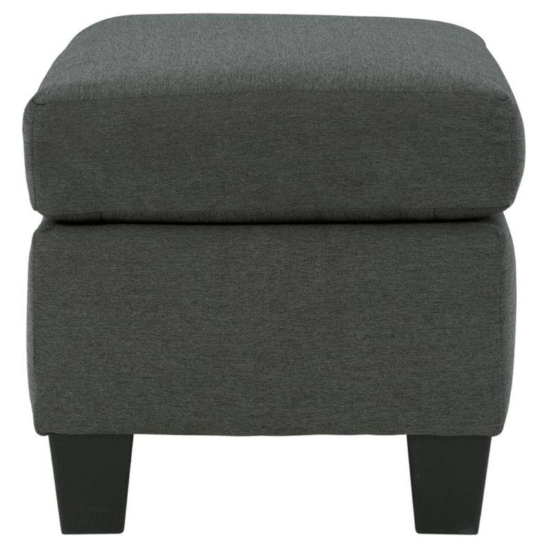 Bayonne Ottoman Charcoal - Signature Design by Ashley