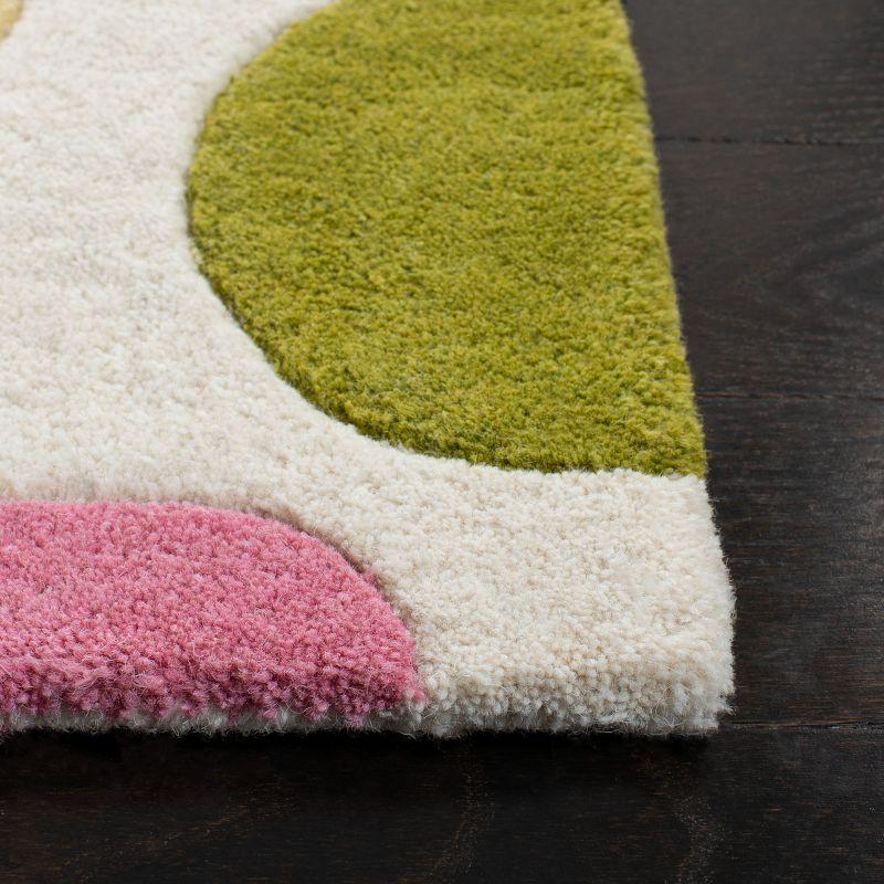 Soho SOH753 Hand Tufted Indoor Accent Rug - Ivory/Multi - 2'x3' - Safavieh