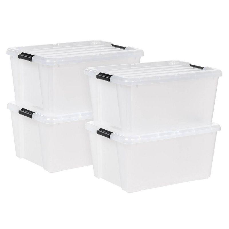 45 Qt [11.25 Gal] Latching Storage Box