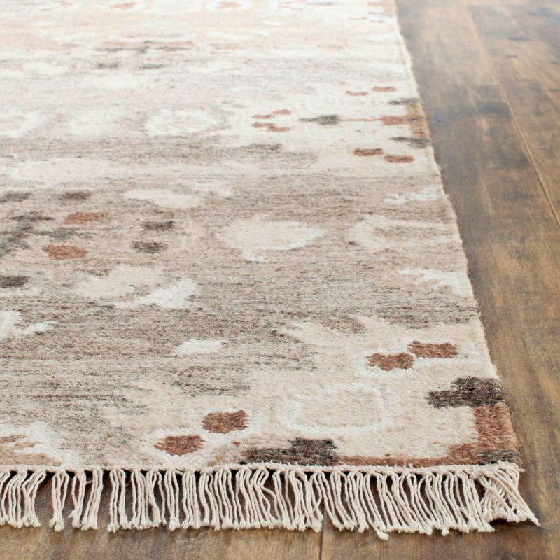 Natural Kilim NKM318 Hand Woven Indoor Area Rug - Grey/Multi - 8'x10' - Safavieh