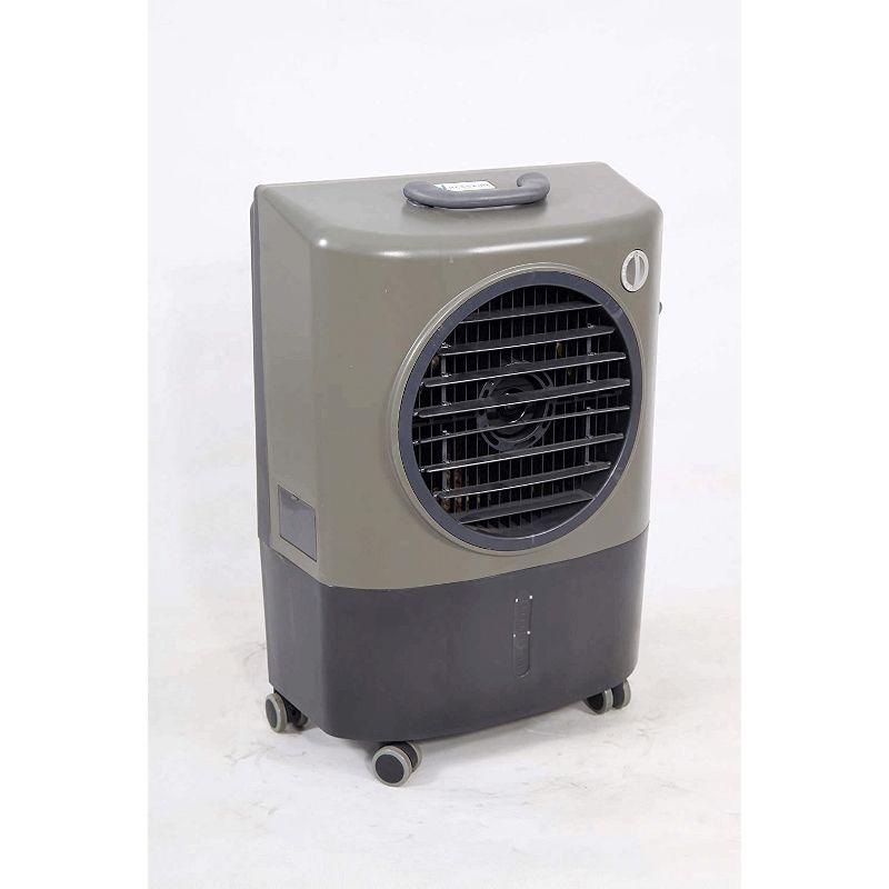 Hessaire Outdoor Portable Evaporative Cooler Humidifier with 3 Fan Speeds and Remote Control System