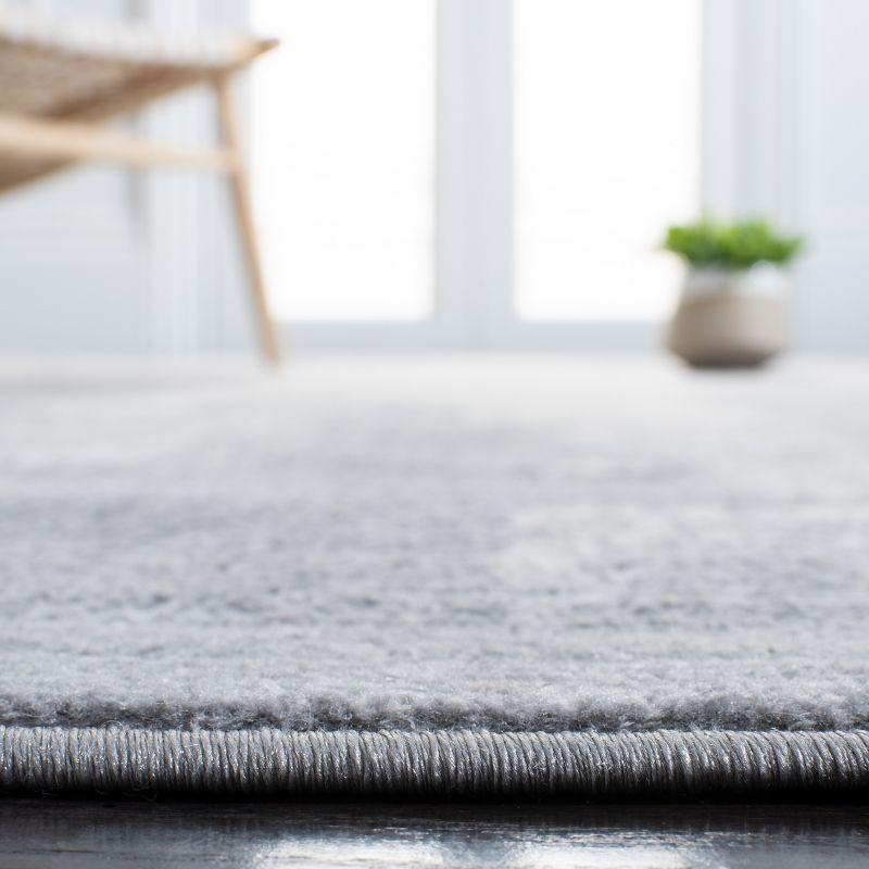 Jasper JSP101 Power Loomed Runner Rug - Light Grey/Ivory - 2'x12' - Safavieh