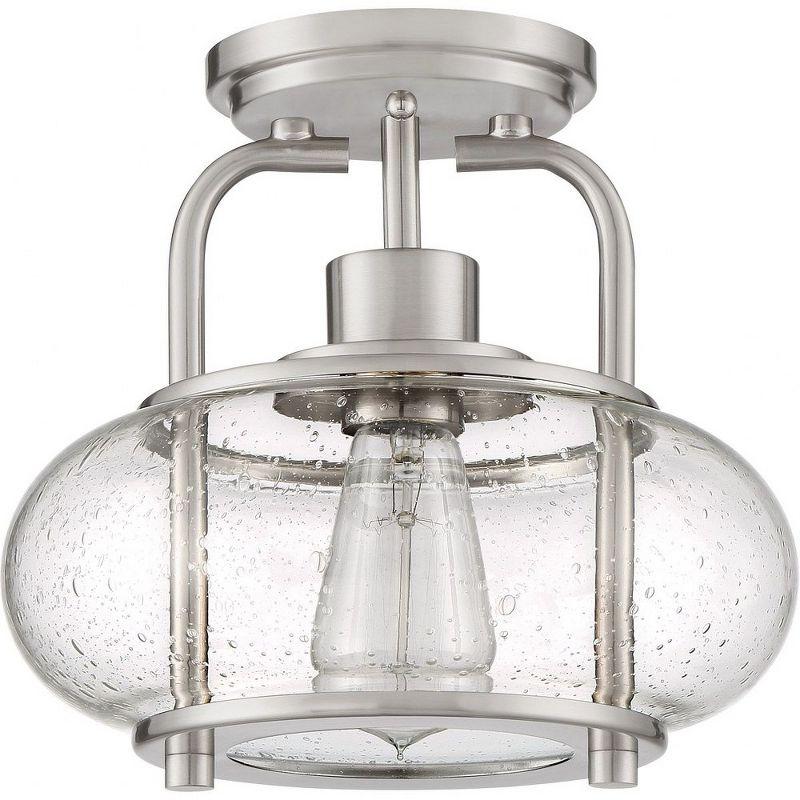 Quoizel Lighting Trilogy 1 - Light Semi-Flush Mount in  Brushed Nickel