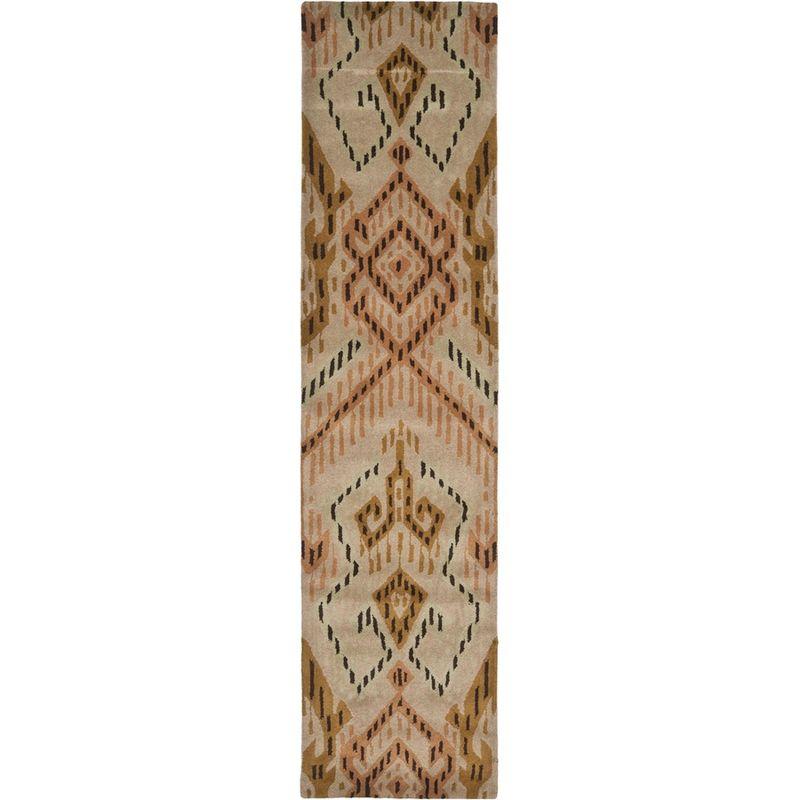 Dakota Fields Eaton Wyndham Hand Tufted Wool Geometric Rug